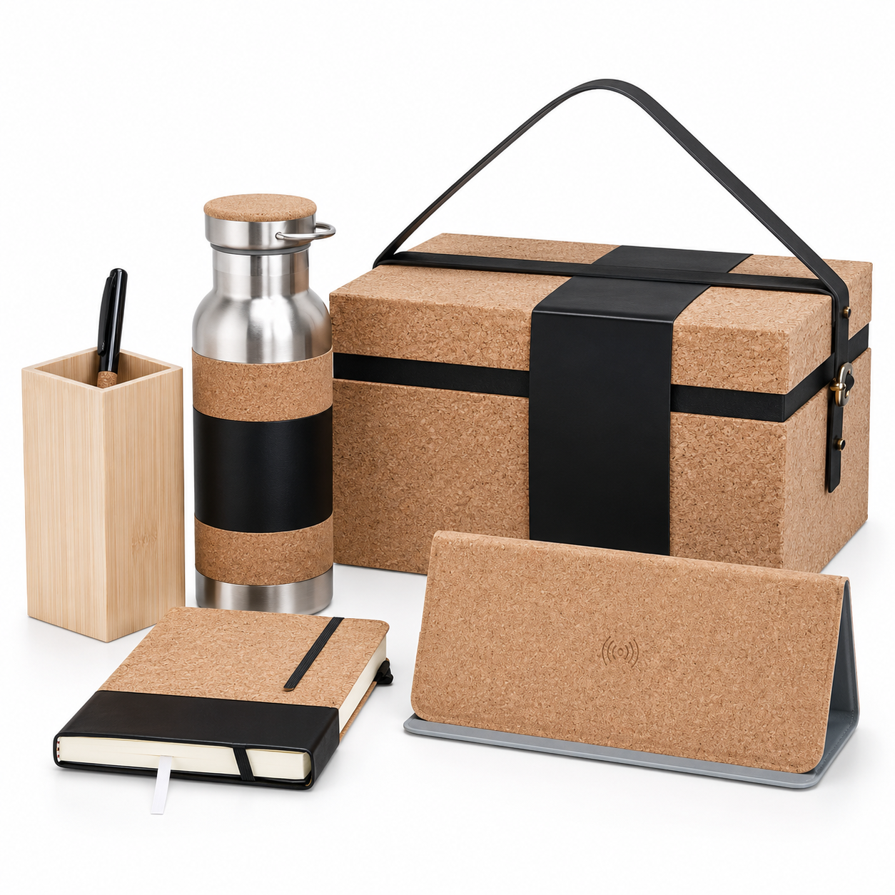 Executive Cork Desk Gift Set
