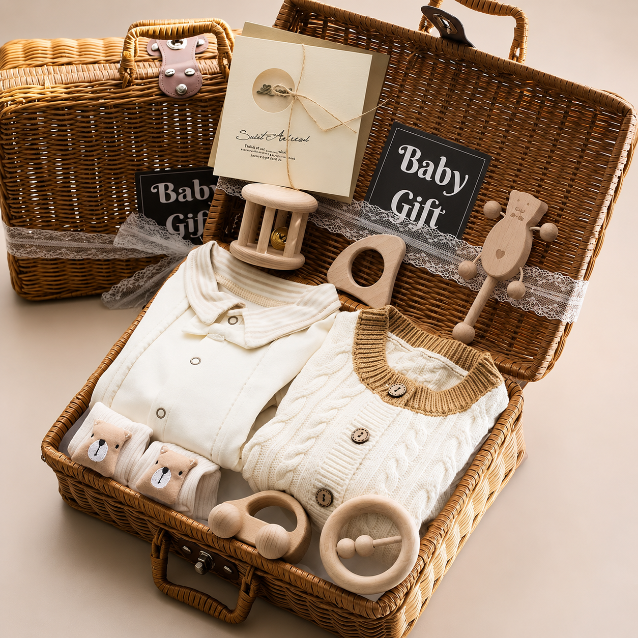 Luxury Woven Baby Set